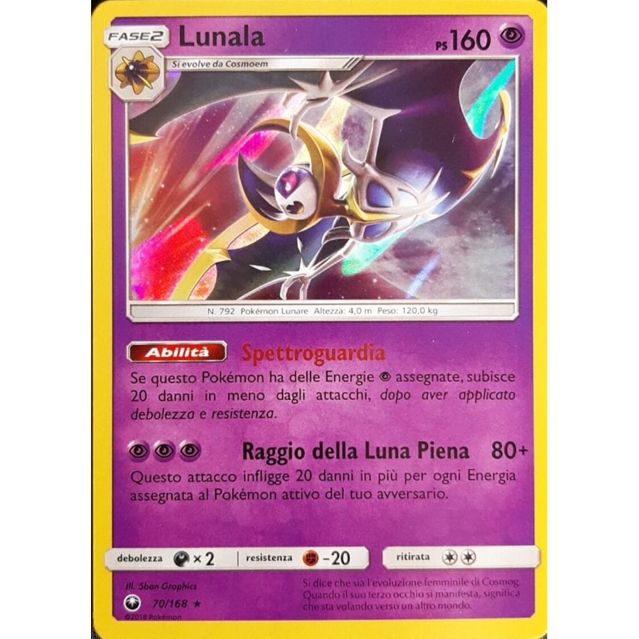 ルナアーラ 【チャンピオンズリーグ2017 プロモ絵柄】 / Lunala - Celestial Storm (70/168)