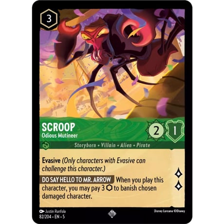 LORCANA Scroop (Odious Mutineer) - 82/204-EN-5
