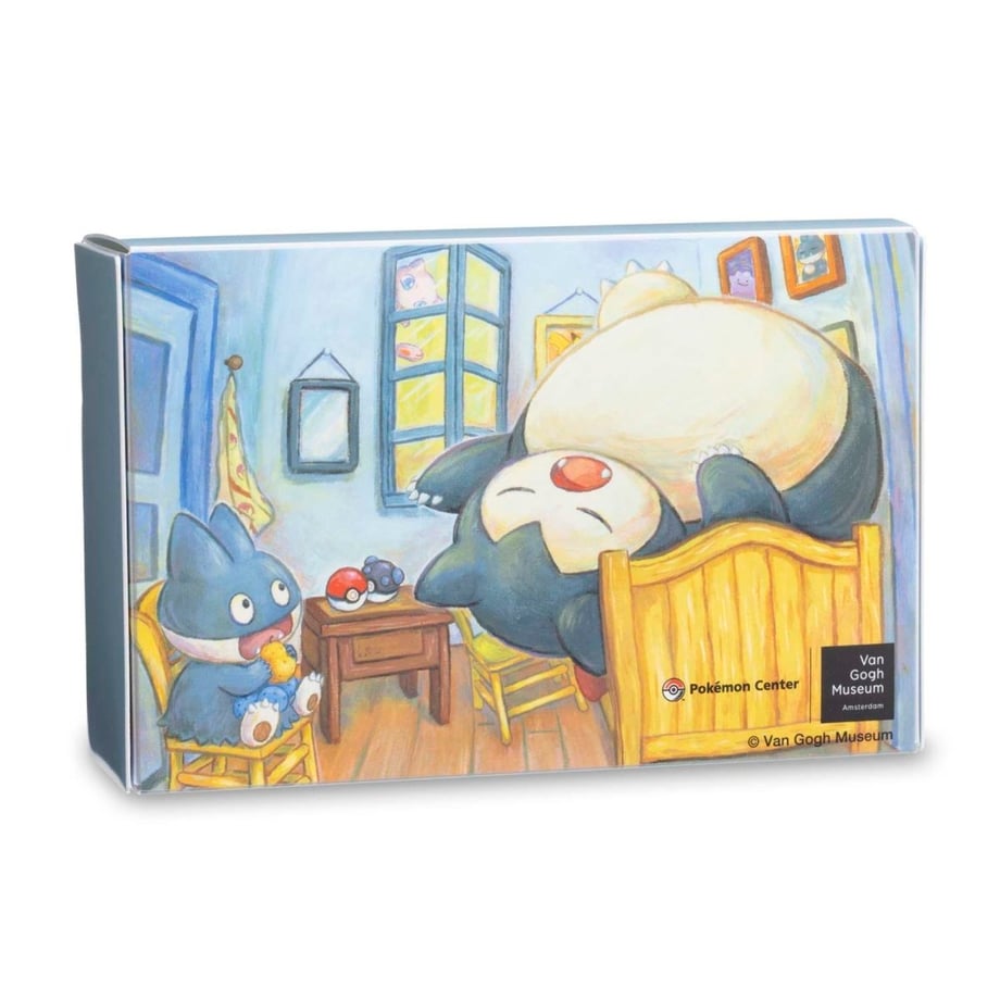 【外装破れの場合がございます】ポケモンカード ゴッホ×ポケモン 【カビゴン】 ダブルデッキボックス
