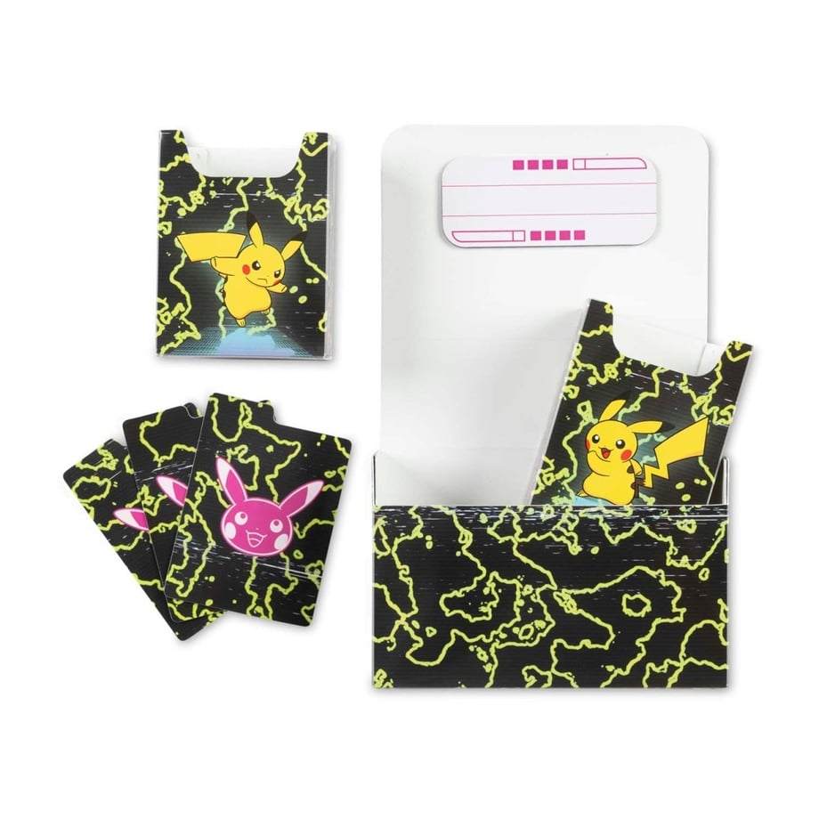 ポケモンカード ピカチュウ ネオン チャージ ダブルデッキボックス