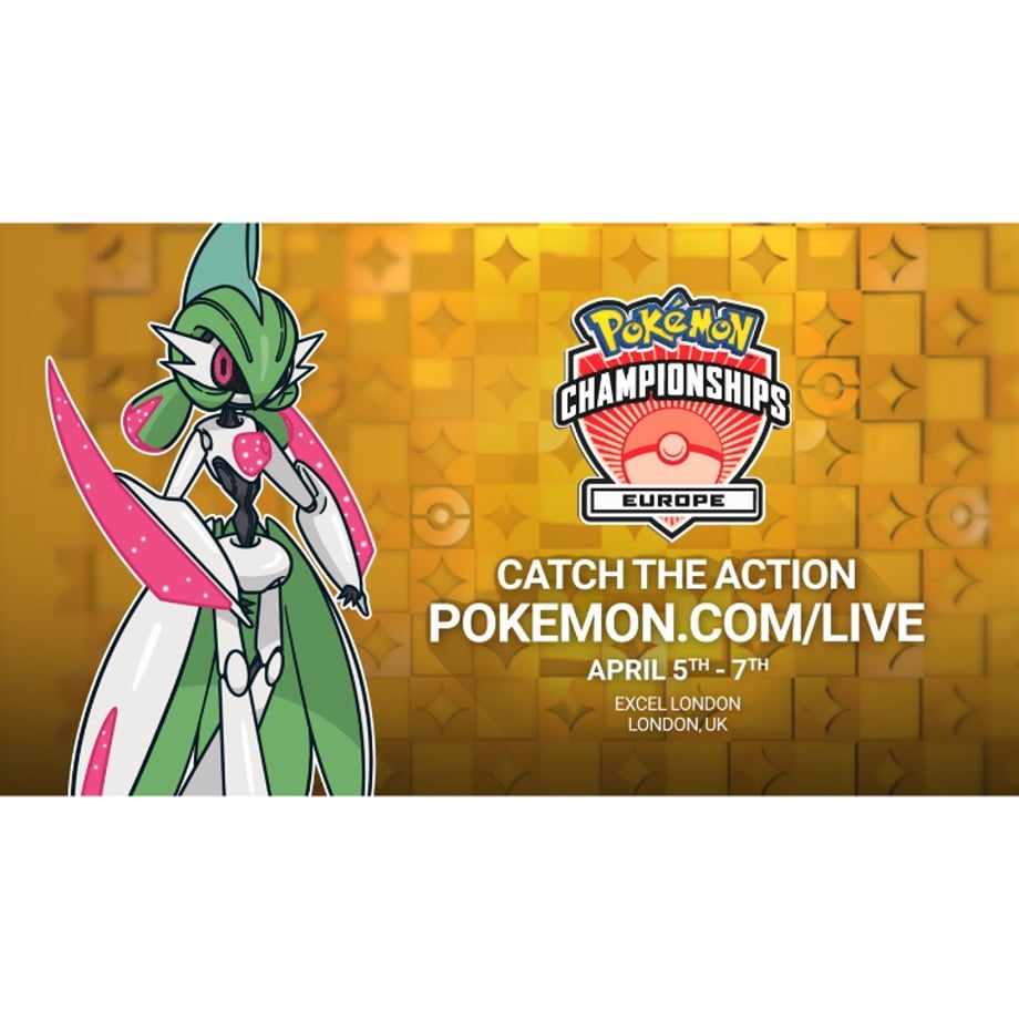 Pokémon Card 2024 Europe International Championships Player Deck Box