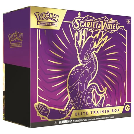 ポケモンカード Scarlet & Violet Elite Trainer Box (ミライドン:紫)