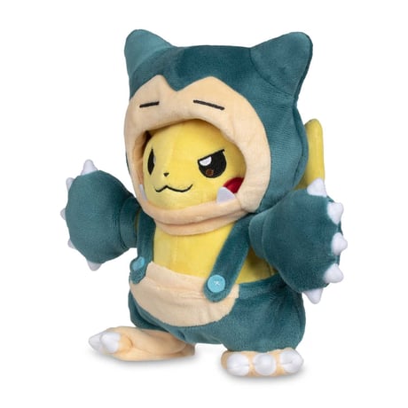 ポケモン カビゴンマニアなピカチュウ 約20.3cm(8 インチ)