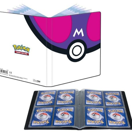 【4ポケット】ポケモンカード Ultra Pro カードアルバム マスターボール