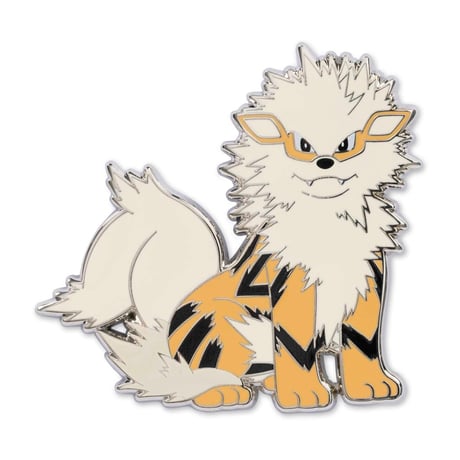 ポケモンセンター限定 ウインディ ピン