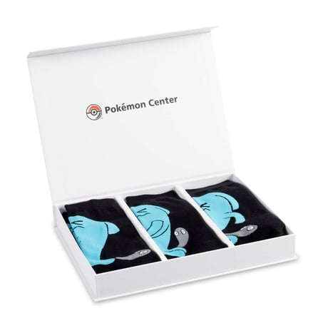 Overseas Pokémon Center Exclusive Wobbuffet Socks (Set of 3, One Size for Adults)