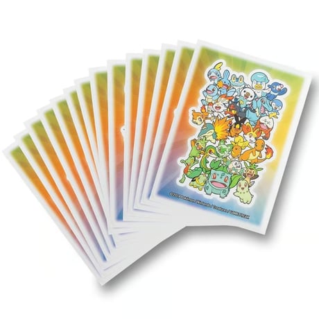 Pokemon Card First Partner Power Sleeves (65 cards)