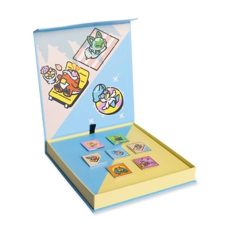 ポケモンセンター限定 気だるい夏 ピン ボックスセット (7個セット)