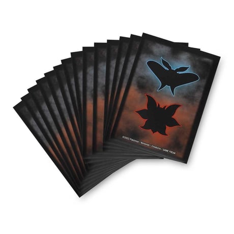 Pokemon Card Volcarona & Mossnow Ice Fire Card Sleeves (65 pieces)