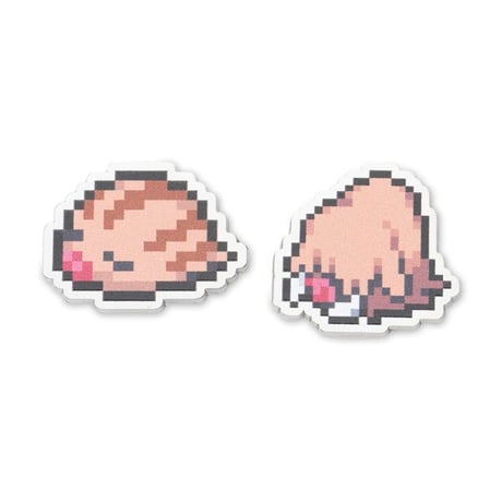 ポケモンセンター限定 ウリムー・イノムー ピクセル ピン