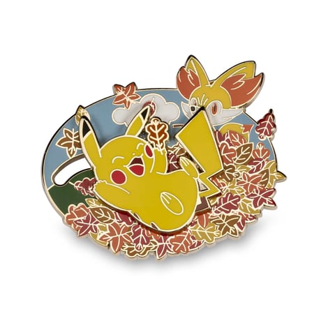 Pokémon Center Exclusive Falling Into Fun Sliding Celebrations Pin
