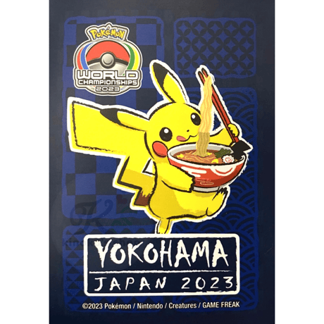 【バラ】 World ChampionShips Yokohama(選手用絵柄) スリーブ (2023)