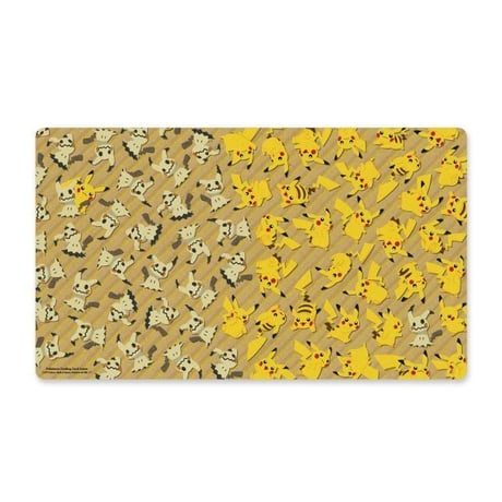 Pokemon Card Pikachu & Mimikkyu Playmat