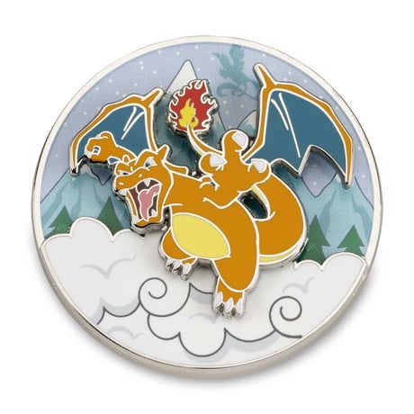 Pokemon Center Exclusive Charizard Flying High Pin