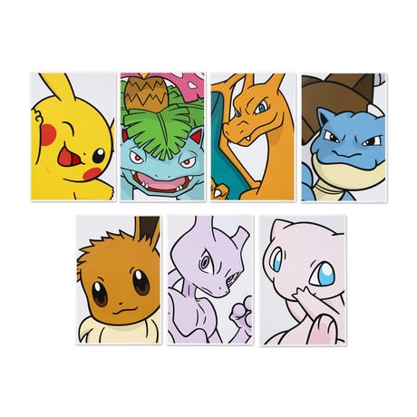 Pokemon Friends Posters (7 pieces)