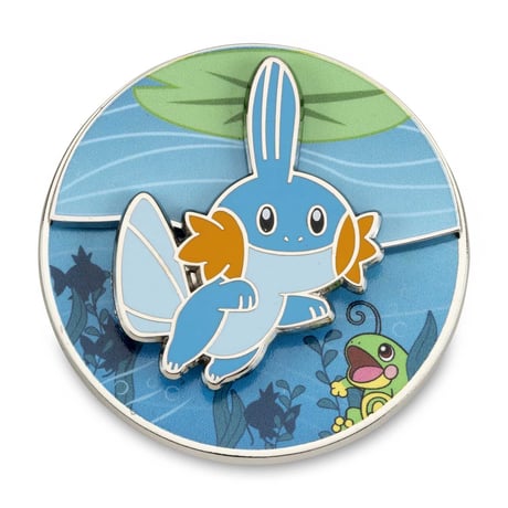 Pokemon Center Exclusive Mudkip Summer Stream Pin