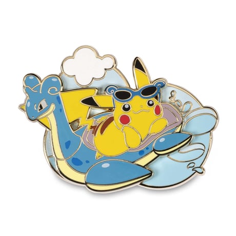 Pokémon Center Exclusive Floating Fun Sliding Celebrations Pin