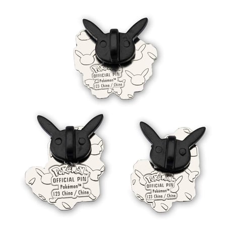 Pokémon Center Exclusive Mareep, Mokoko, and Ampharos Pixel Pin