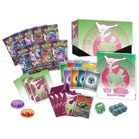 【箱潰れの場合があります】ポケモンカード Temporal Forces Elite Trainer Box 【テツノイサハ:緑】