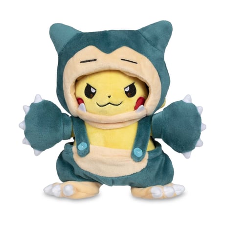 ポケモン カビゴンマニアなピカチュウ 約20.3cm(8 インチ)