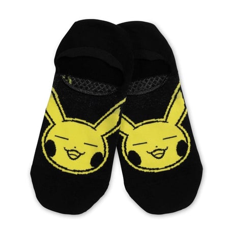 海外ポケセン限定 ピカチュウ ソックス(3足組・大人用ワンサイズ)