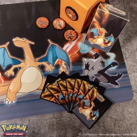 ポケモンカード Ultra Pro Gallery Series Scorching Summit カードスリーブ (65枚) 【リザードン】