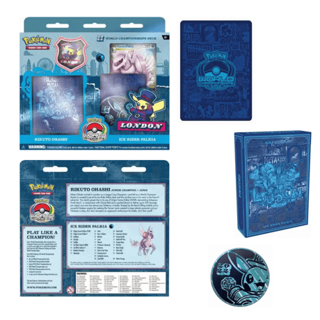 ポケモンカード 2022 ロンドン World Championship Deck Box 【4個セット】