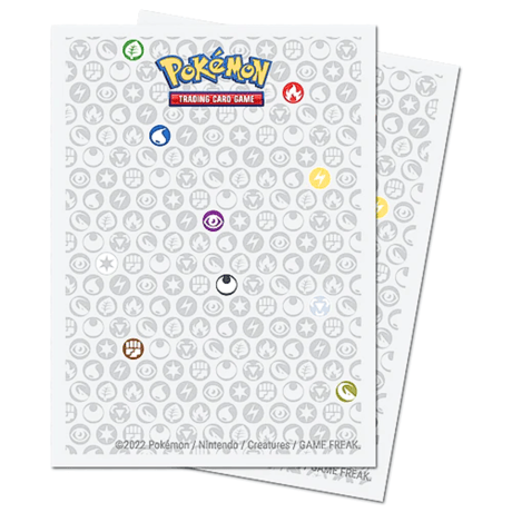 Pokemon Card Ultra Pro Energy Mark Card Sleeves (65 Cards)