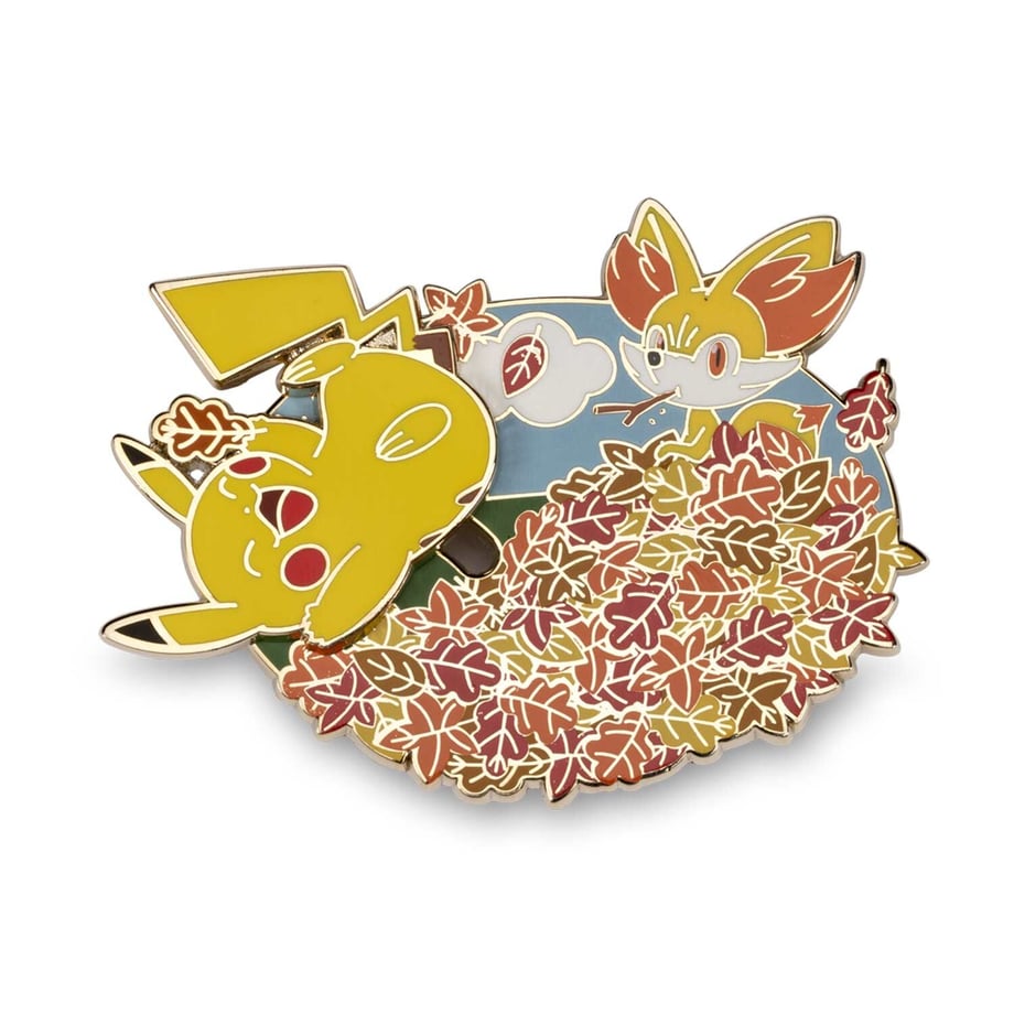 Pokémon Center Exclusive Falling Into Fun Sliding Celebrations Pin