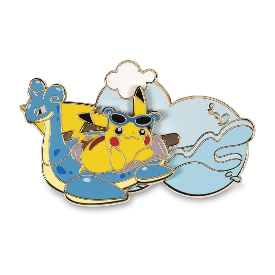 Pokémon Center Exclusive Floating Fun Sliding Celebrations Pin