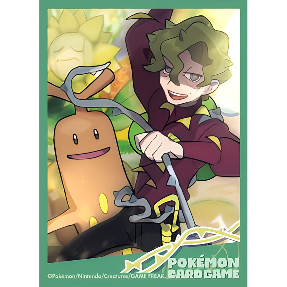 【バラ】 日版 ポケセン限定 POKÉMON TRAINERS コルサ&ウソッキー スリーブ (2023)