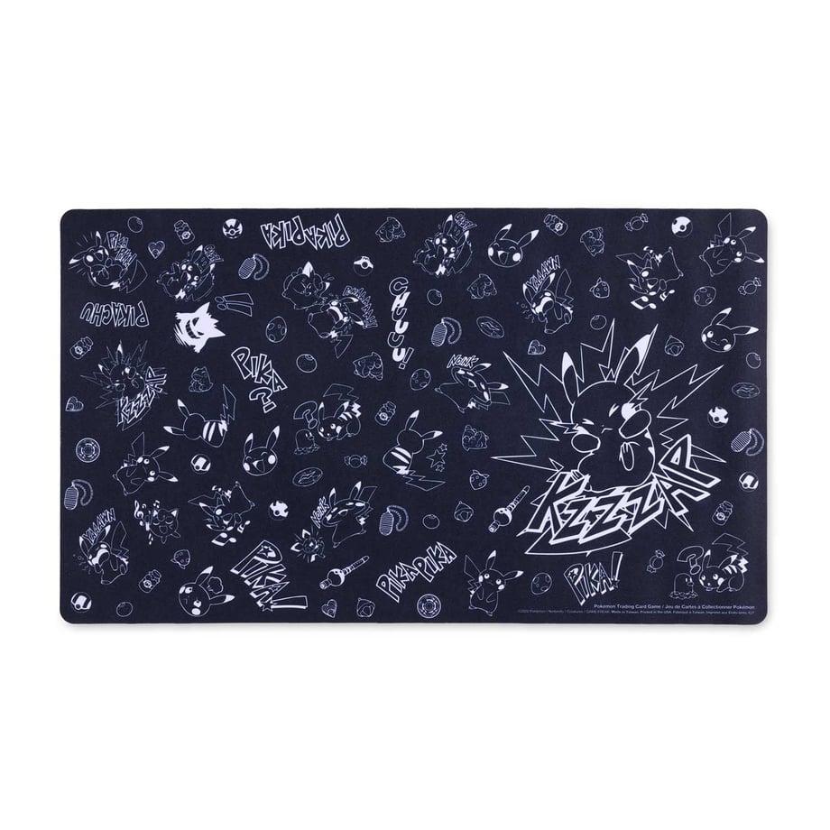 ポケモンカード ピカチュウ コミック スタイル プレイマット