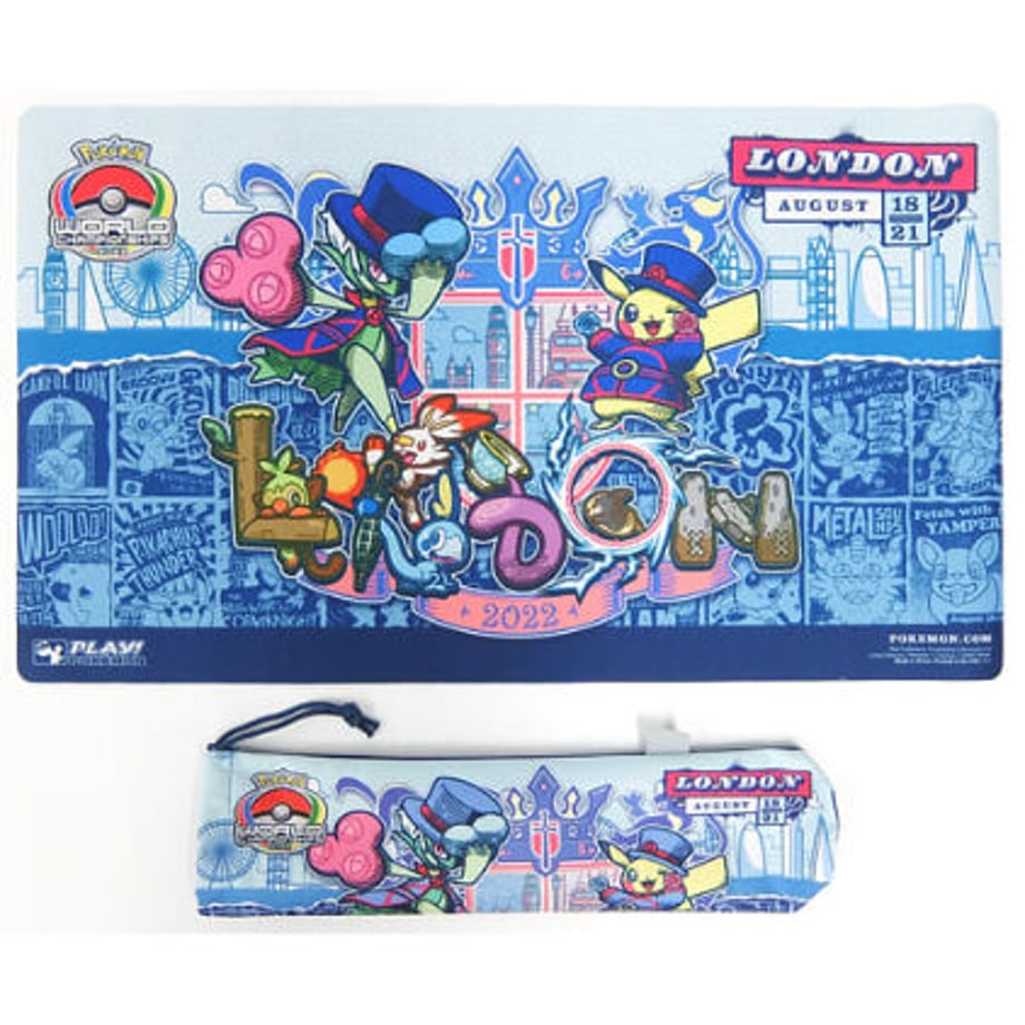 ポケモンカード 2022 World ChampionShips London プレイマット 【外袋つき】(ロズレイド)