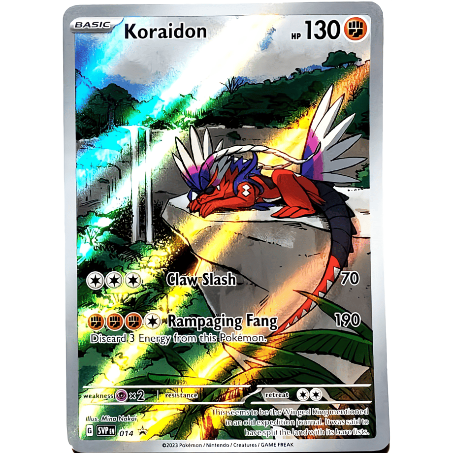 コライドン(AR仕様)【P】 / Koraidon - SV: Scarlet & Violet Promo Cards (014)