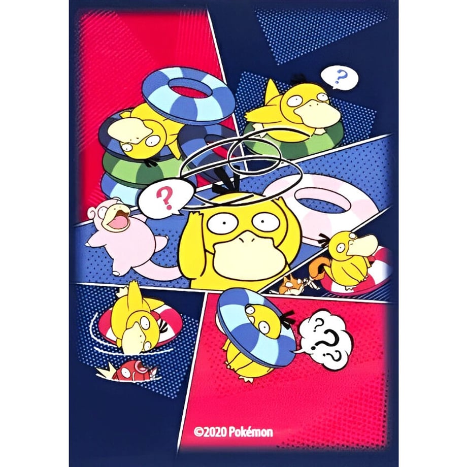 【バラ】 海外ポケセン限定 Psyduck Bewildered(コダック)スリーブ (2020)