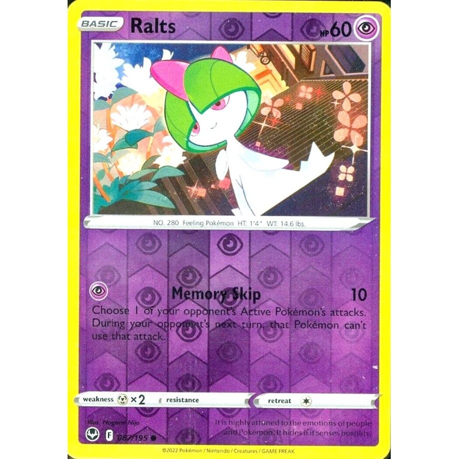 ラルトス【リバホロ】 / Ralts - Silver Tempest (067/195)