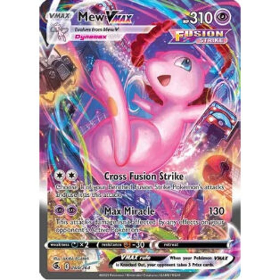 Mew VMAX (Alternate Art Secret) - Fusion Strike (269/264)