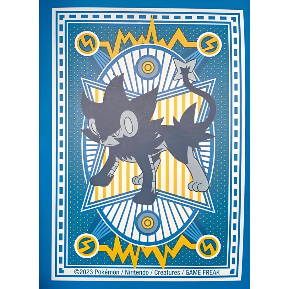 【バラ】 海外ポケセン仕様 LUXRAY LIMITLESS LIGHTNING (レントラー)スリーブ (2023)
