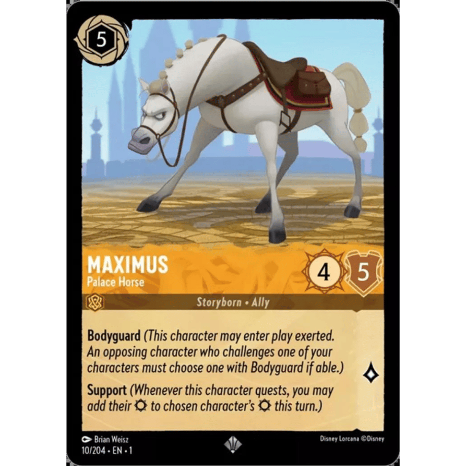 LORCANA マキシマス【スーパーレア】 / Maximus (Palace Horse) - 10