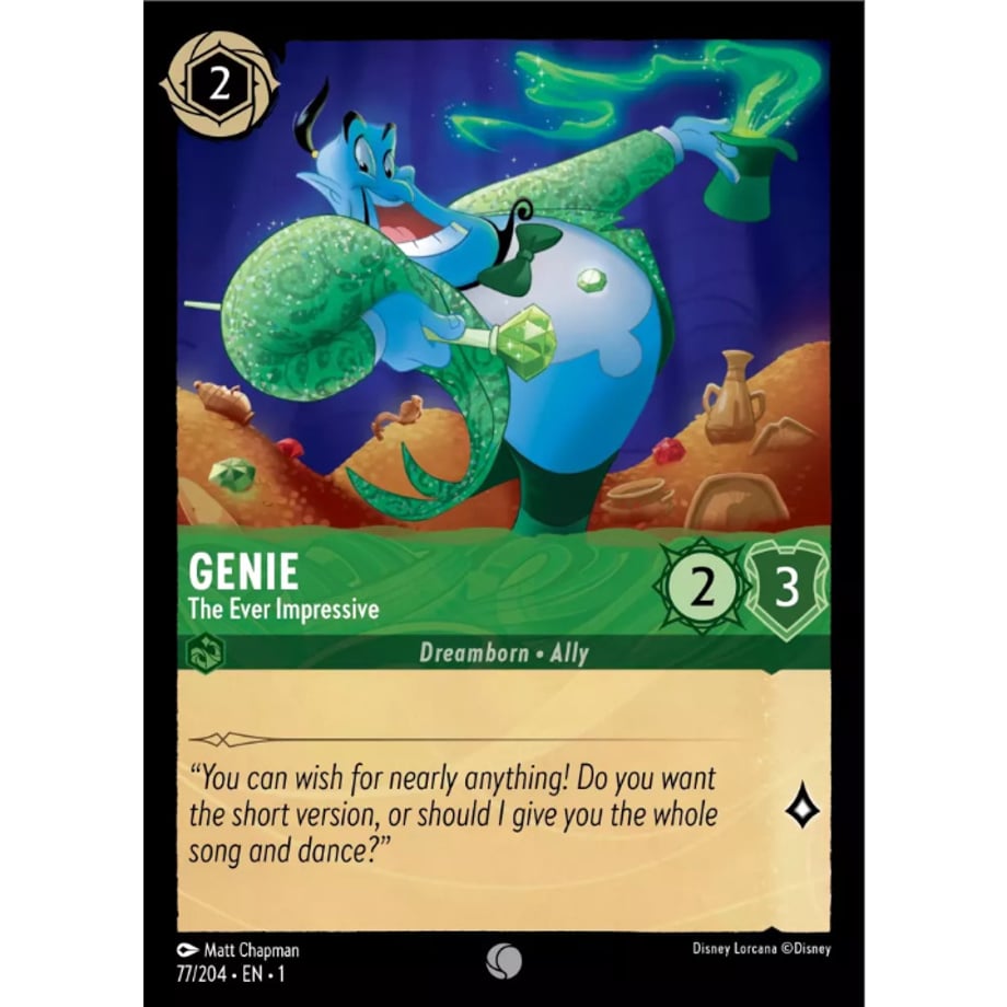 LORCANA Genie (The Ever Impressive) - 77/204-EN-1(Foil)