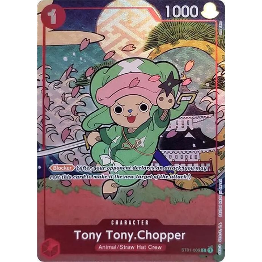 English Version] One Piece Card Tony Tony Chopper English Version 1st