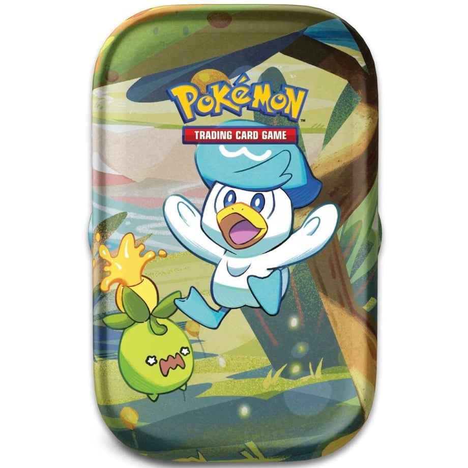 ポケモンカード Paldea Friends Mini Tin ダメカン仕切り セット(コインの絵柄ランダム)【クワッス】
