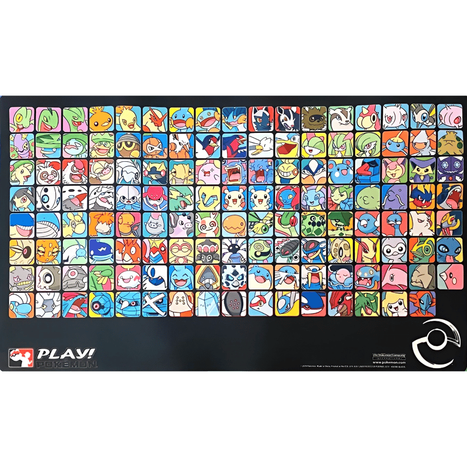 【公式】professor program gen3 黒 ホウエン プレイマット Pokemon Card 2019 Professor Program Hoenn (Black) Playmat
