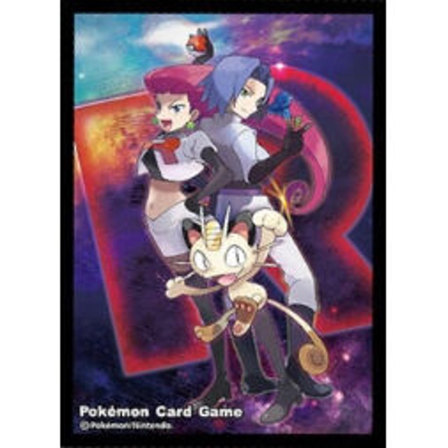 【バラ】 日版 ポケセン限定 ロケット団 スリーブ (2019)