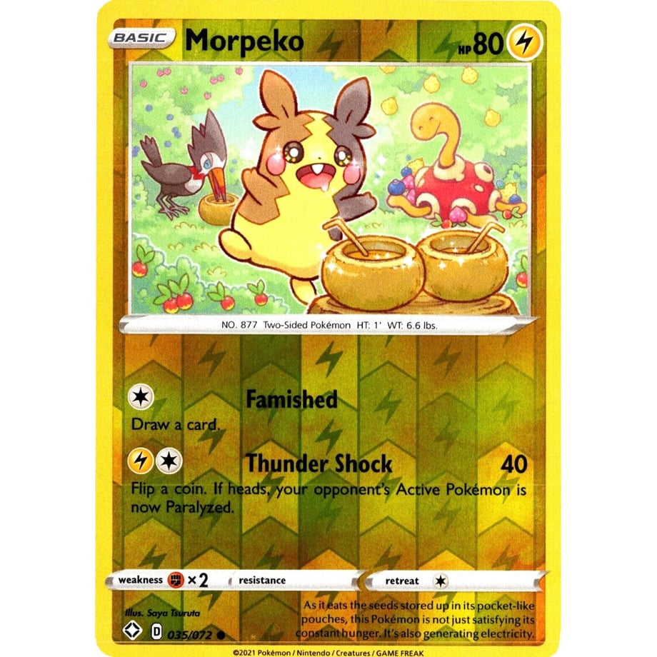モルペコ【リバホロ】 / Morpeko - Shining Fates (035/072)