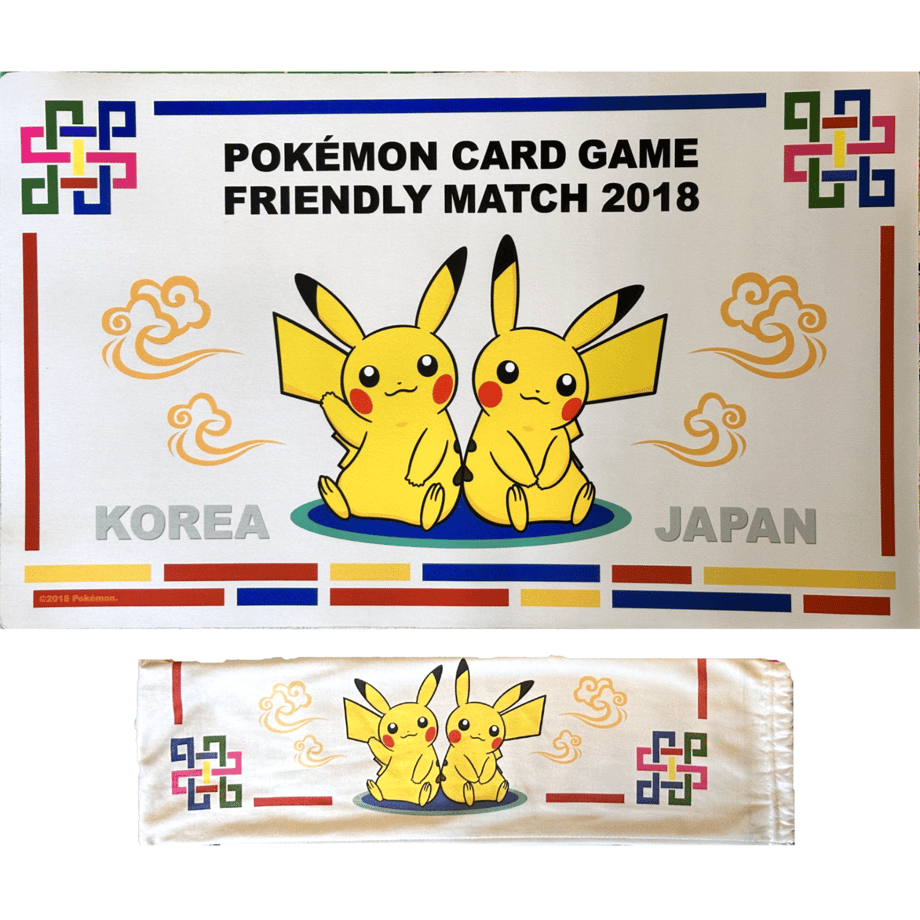 ポケモンカード 2018 日韓交流戦 プレイマット 【外袋付き】 ポケモンカード 2018 日韓交流戦 プレイマット 【外袋付き】