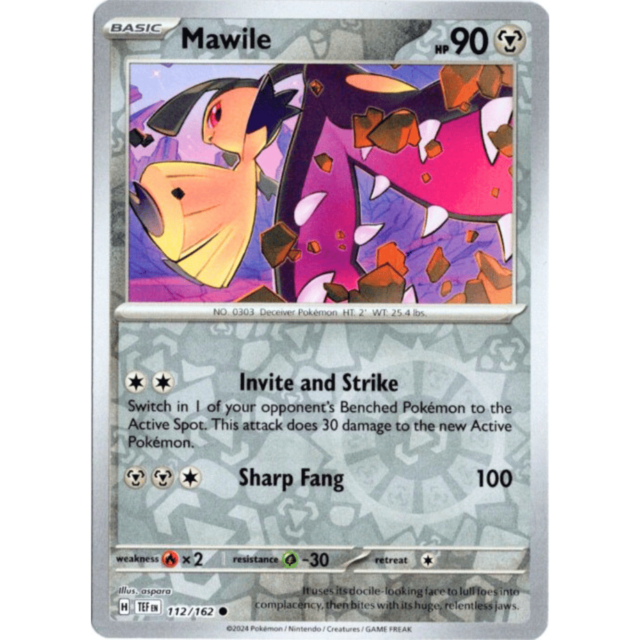 クチート【リバホロ】 / Mawile - Temporal Forces(112/162)