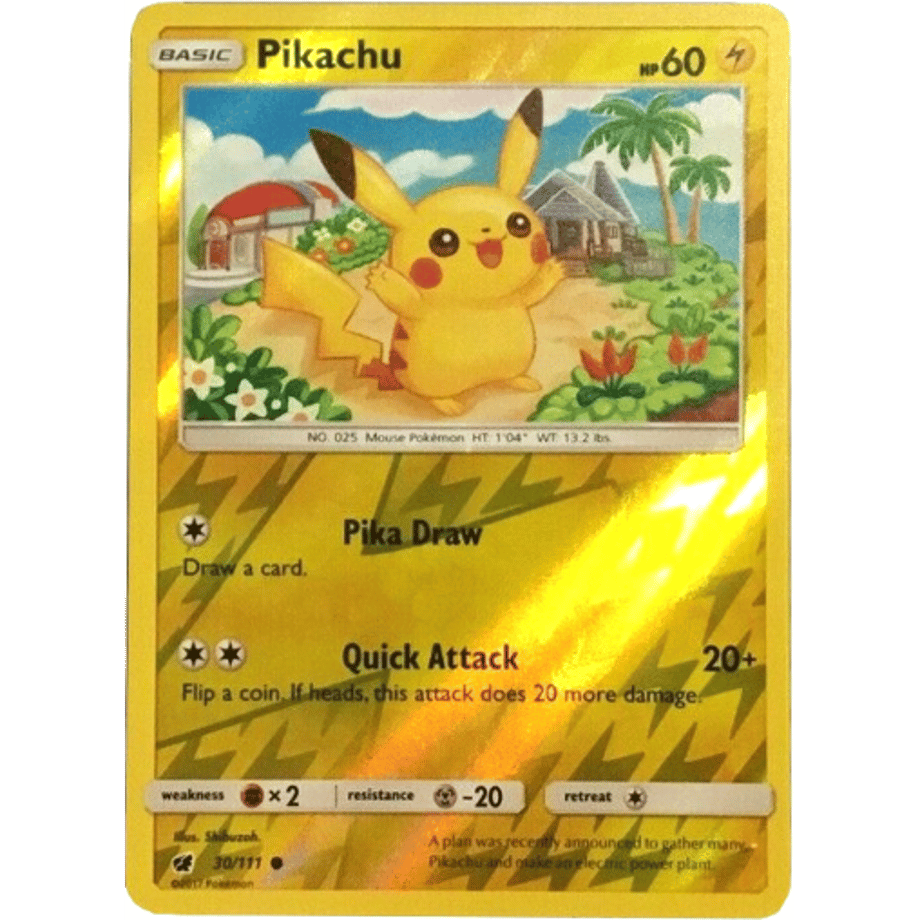C】ピカチュウ【リバホロ】 / Pikachu - Crimson Invasion (30/111)