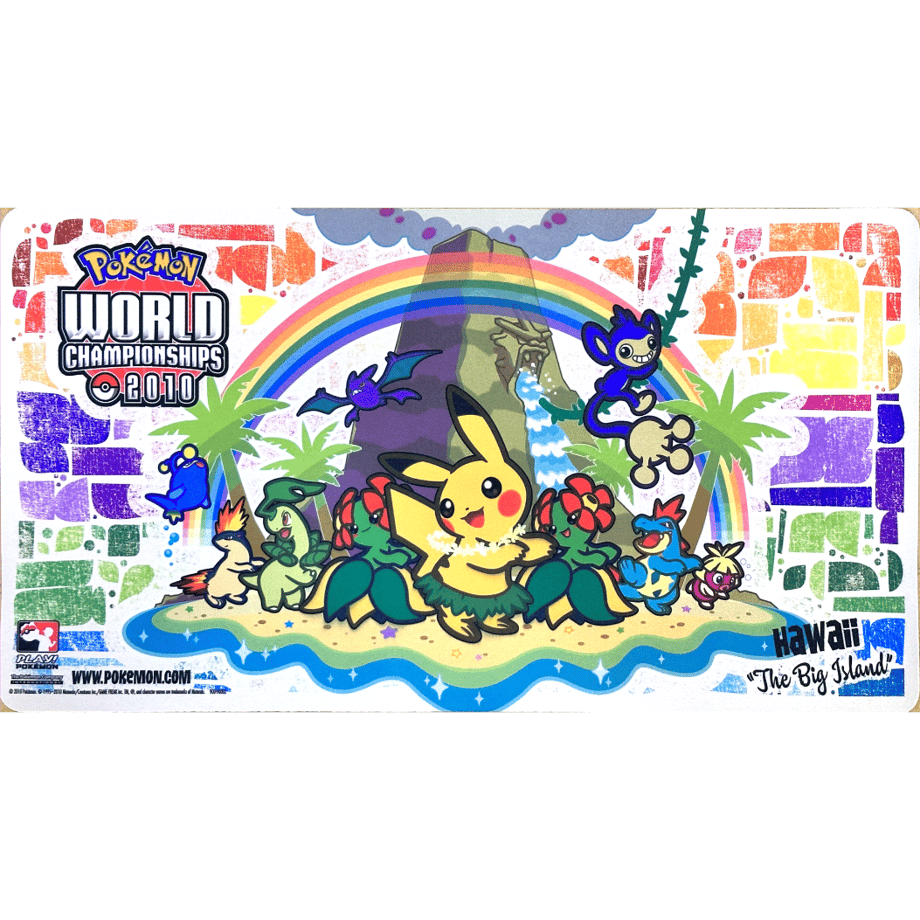 Pokemon Card 2010 World ChampionShips Hawaii Playmat [Kireihana] [Size