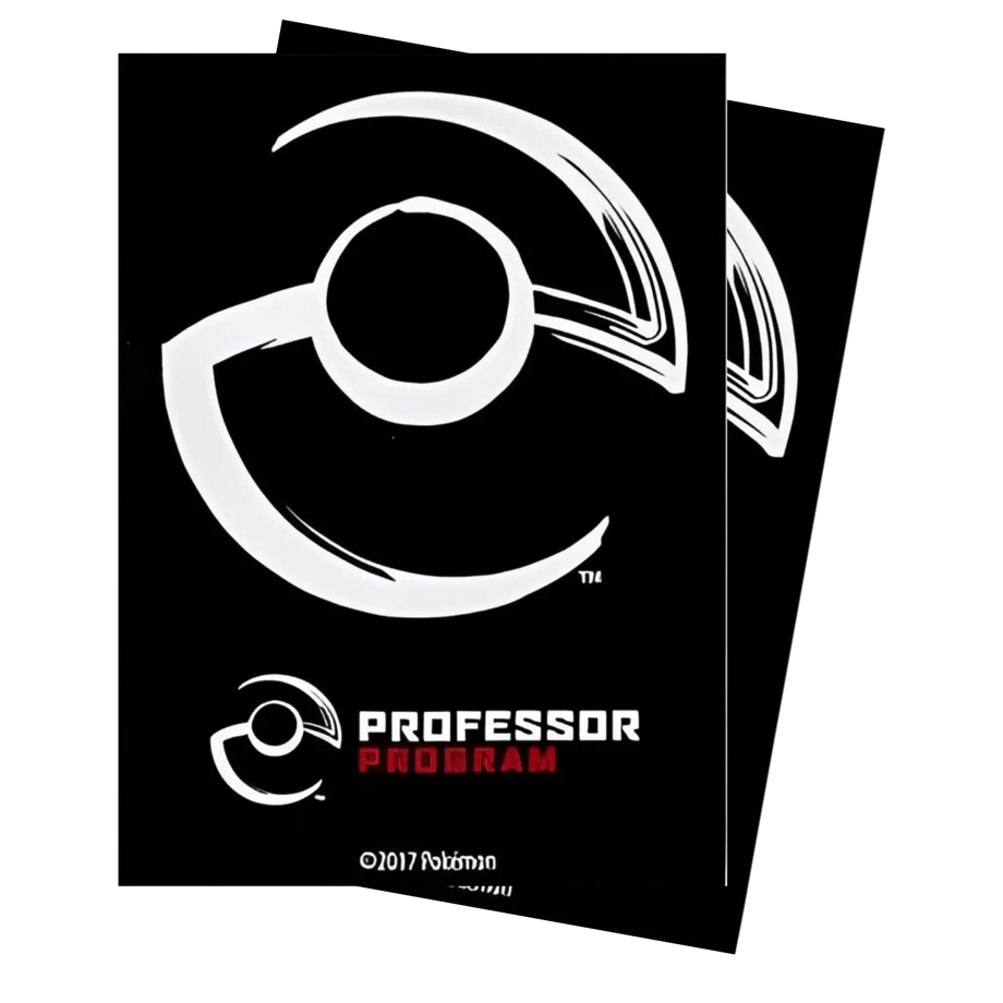 ポケモンカード 2017 Professor Program Black スリーブ (65枚)